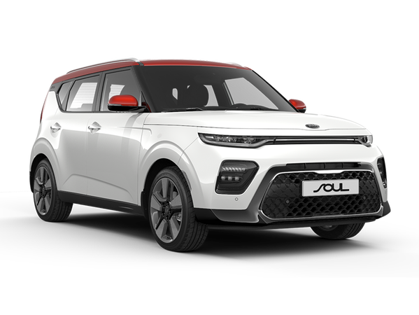 Kia Soul Новый Цвет: Clear White / Inferno Red